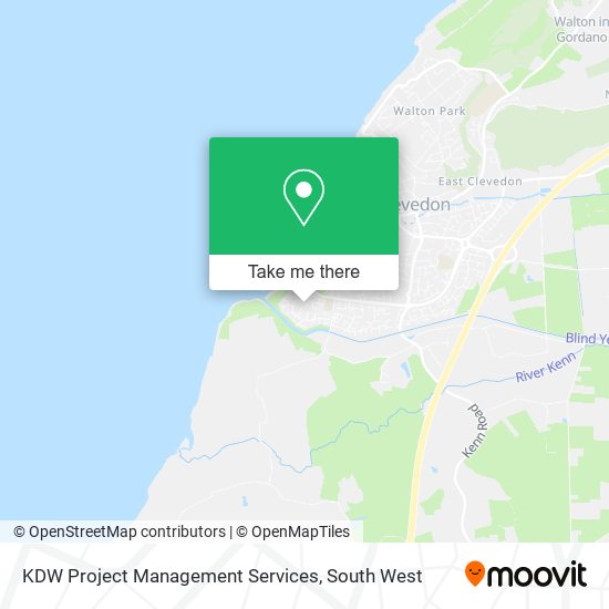 KDW Project Management Services map