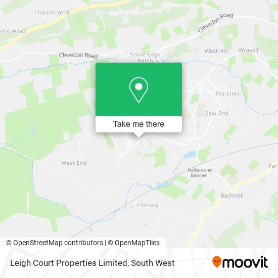 Leigh Court Properties Limited map