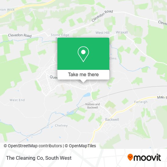 The Cleaning Co map