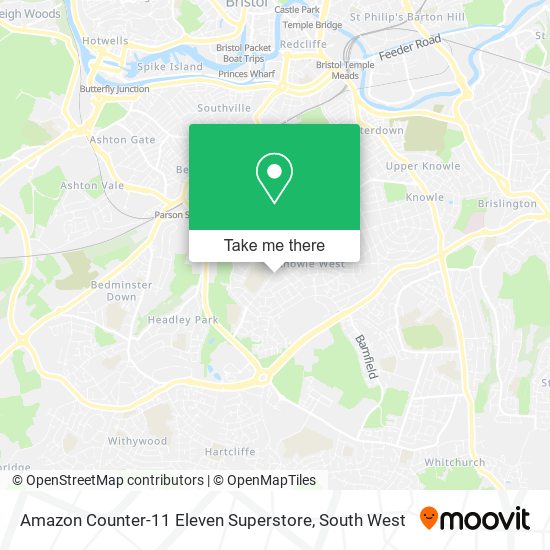 Amazon Counter-11 Eleven Superstore map