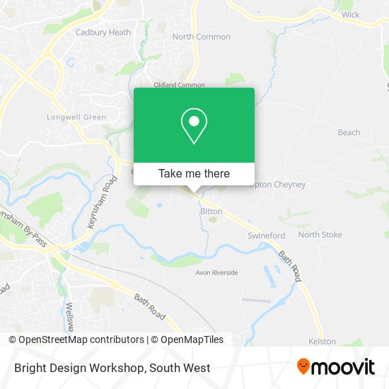 Bright Design Workshop map