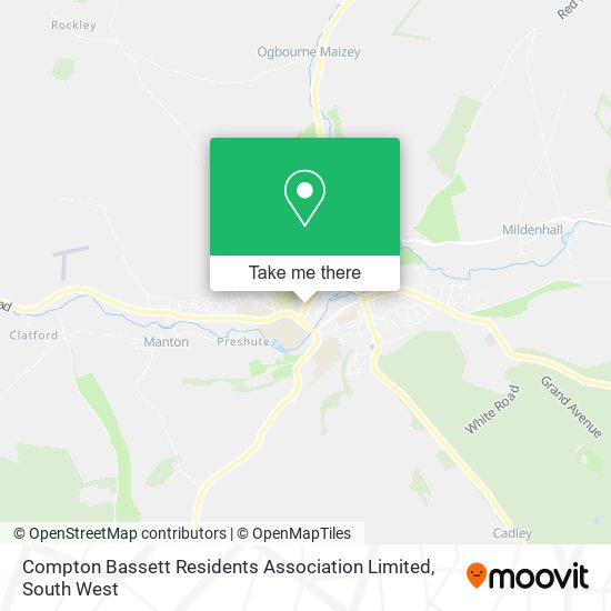 Compton Bassett Residents Association Limited map