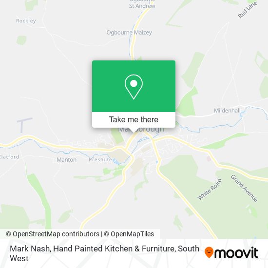 Mark Nash, Hand Painted Kitchen & Furniture map