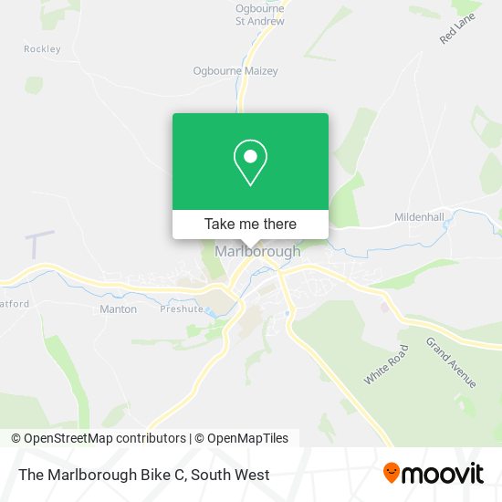 The Marlborough Bike C map