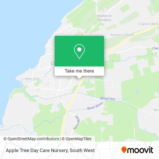 Apple Tree Day Care Nursery map