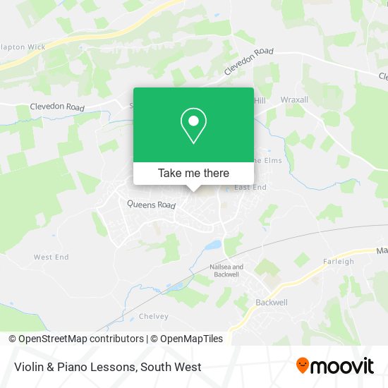 Violin & Piano Lessons map