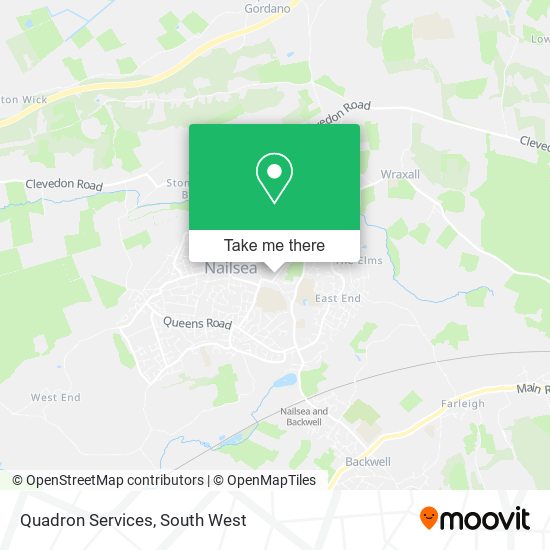 Quadron Services map