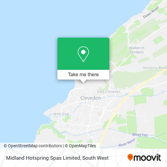 Midland Hotspring Spas Limited map