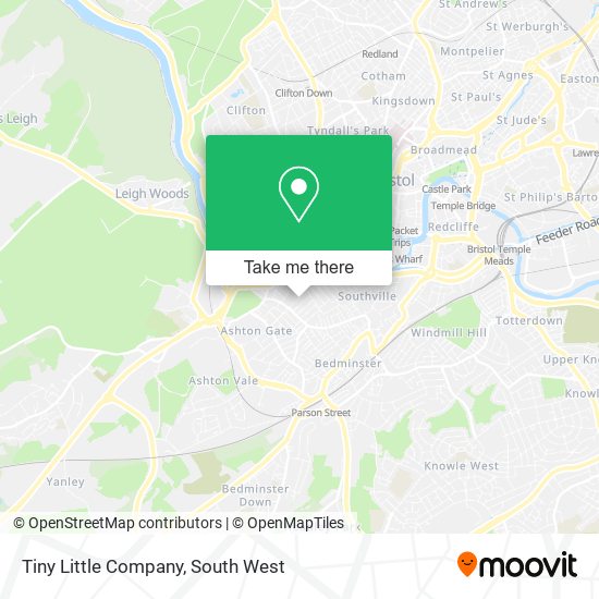 Tiny Little Company map