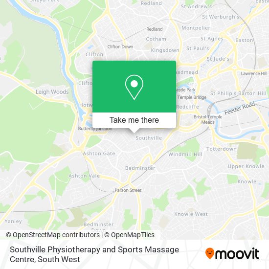 Southville Physiotherapy and Sports Massage Centre map