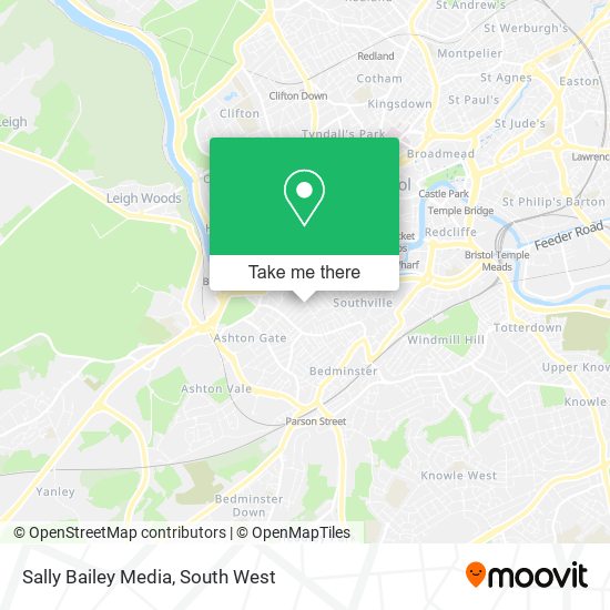 Sally Bailey Media map