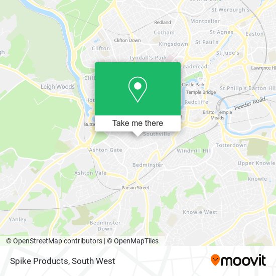 Spike Products map