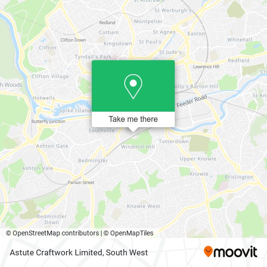 Astute Craftwork Limited map