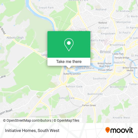 Initiative Homes map
