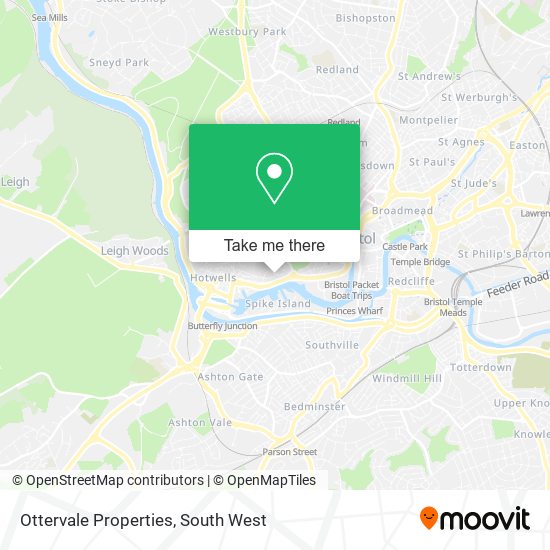 Ottervale Properties map
