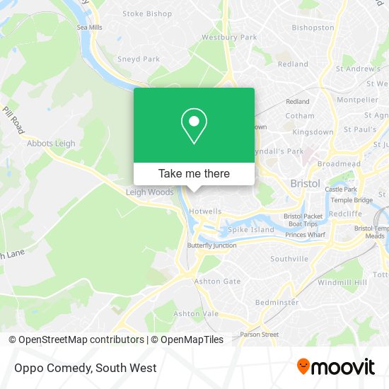 Oppo Comedy map