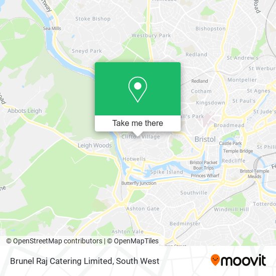 Brunel Raj Catering Limited map