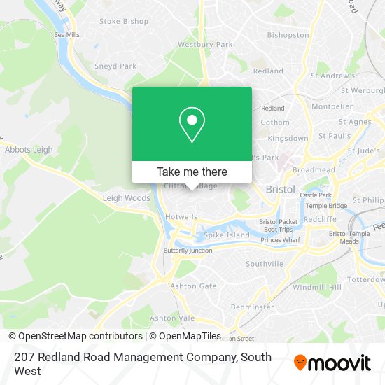 207 Redland Road Management Company map