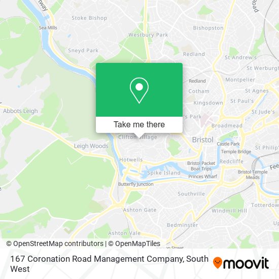167 Coronation Road Management Company map