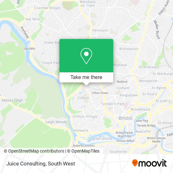 Juice Consulting map