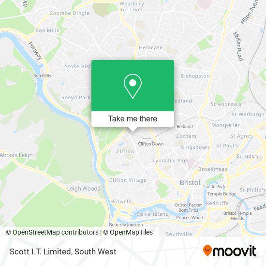 Scott I.T. Limited map