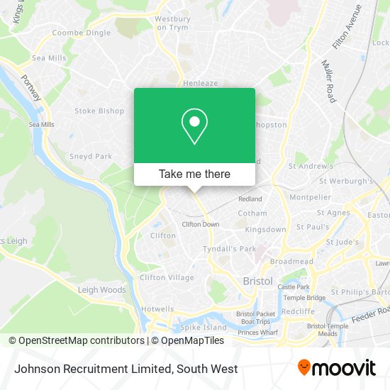 Johnson Recruitment Limited map