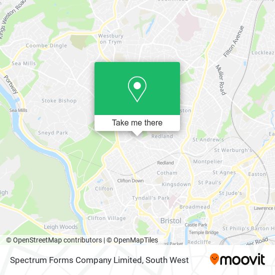 Spectrum Forms Company Limited map