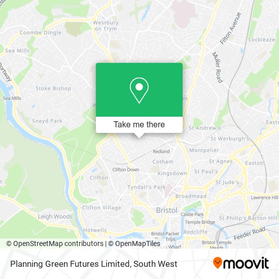 Planning Green Futures Limited map