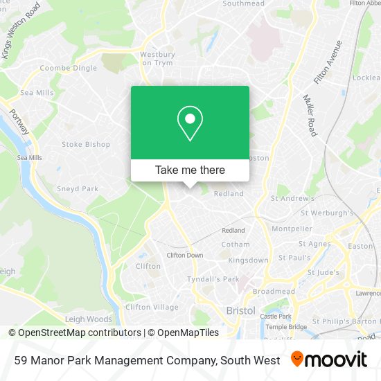 59 Manor Park Management Company map
