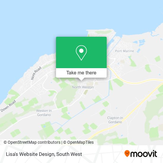 Lisa's Website Design map