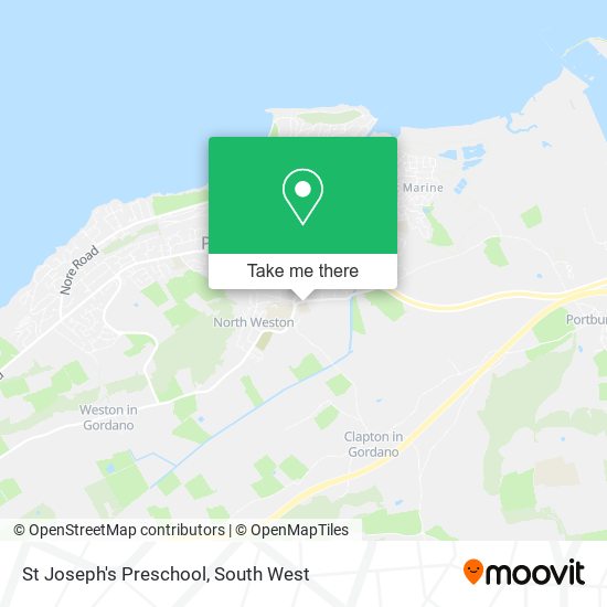 St Joseph's Preschool map