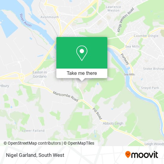 Nigel Garland map