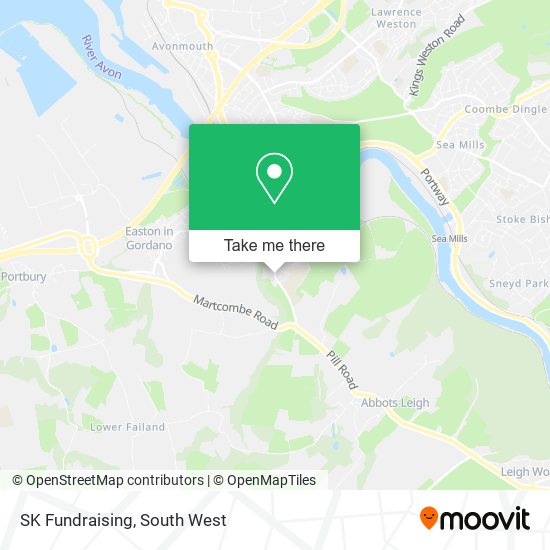 SK Fundraising map