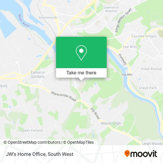 JW's Home Office map