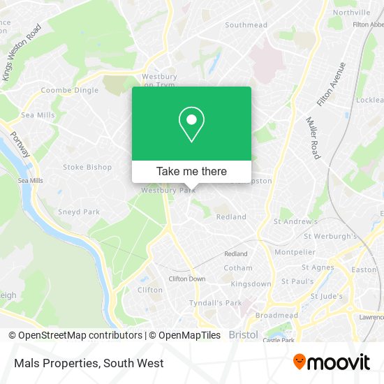 Mals Properties map