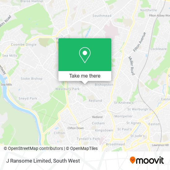 J Ransome Limited map
