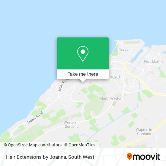 Hair Extensions by Joanna map