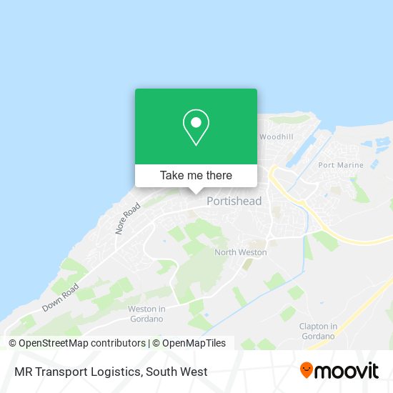 MR Transport Logistics map