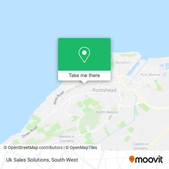 Uk Sales Solutions map