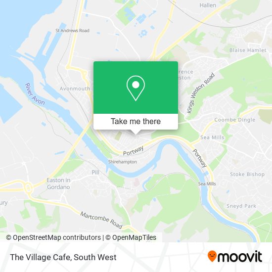 The Village Cafe map