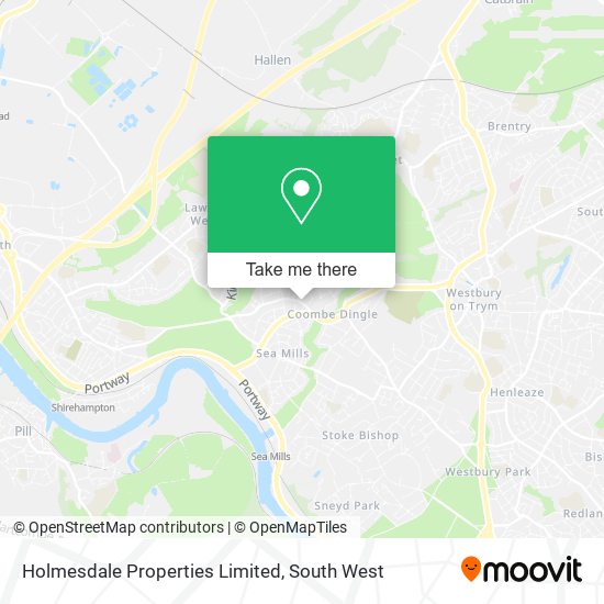 Holmesdale Properties Limited map