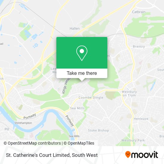 St. Catherine's Court Limited map