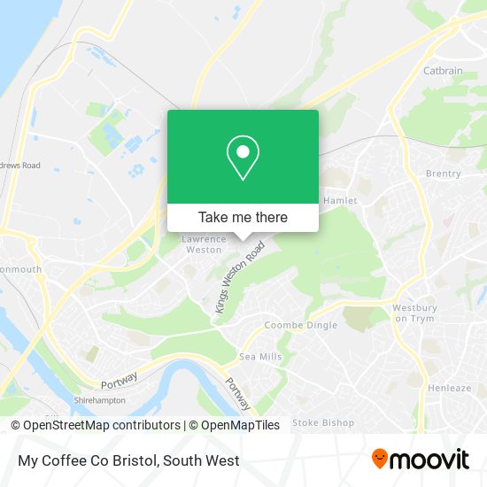 My Coffee Co Bristol map