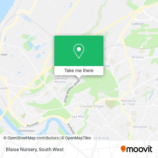 Blaise Nursery map