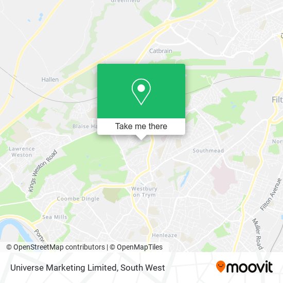 Universe Marketing Limited map