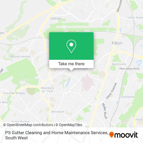 PS Gutter Cleaning and Home Maintenance Services map