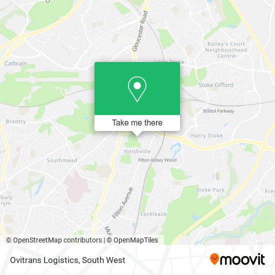 Ovitrans Logistics map