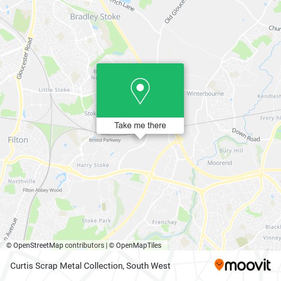 Curtis Scrap Metal Collection map