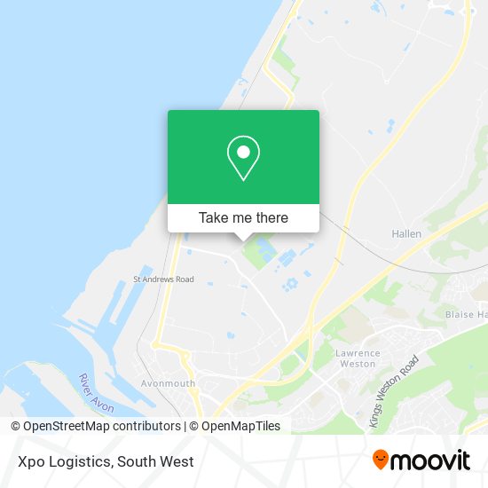 Xpo Logistics map