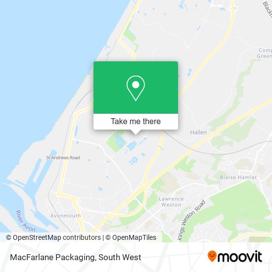 MacFarlane Packaging map